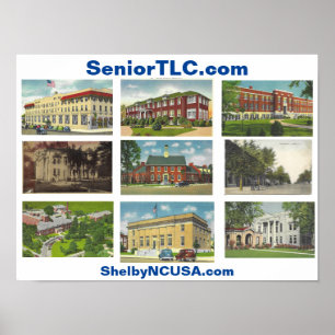 Histórica Shelby NC Poster
