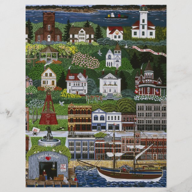 Historical Port Townsend, Washington (Frente)