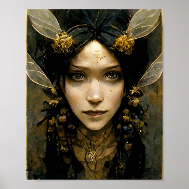 Hive Queen 2 Fantasy Art Poster (Frente)