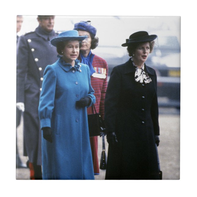 HM Queen Elizabeth II-Margaret Thatcher (Frente)