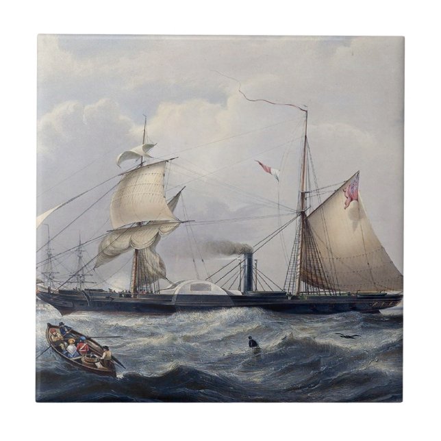 HMS Cyclops Frigate 1839 (Frente)