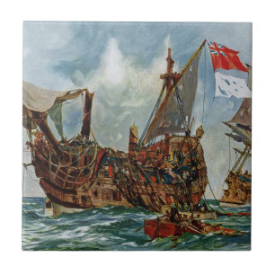 HMS Nottingham e navio de guerra Mars 1703
