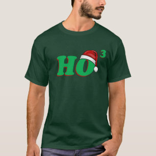 Ho (cubados) camisa engraçada do Natal 3