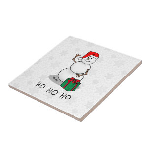 Ho Ho Feliz Natal Snowman