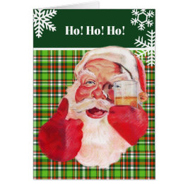 Ho! Ho! Ho! BEERY CHRISTMAS! Cartão de Férias