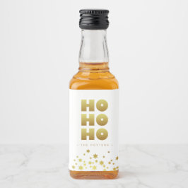 Ho Ho Ho | Divertido Natal Branco e Dourado Mini