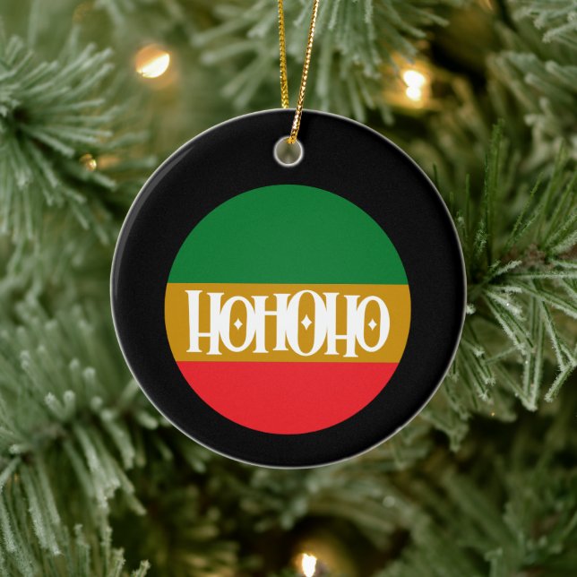 Ho Ho Ho - Enfeite de Natal (Árvore)