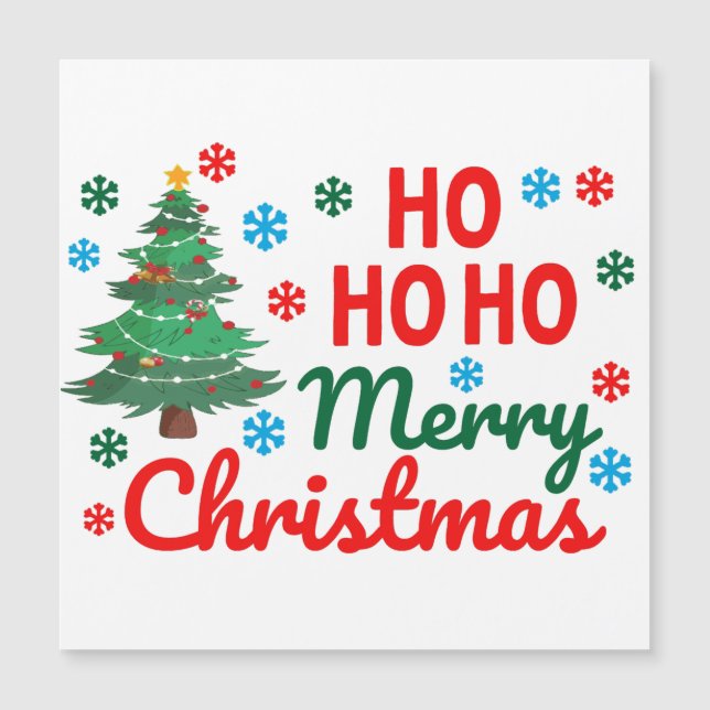 HO HO HO FELIZ NATAL (Frente)