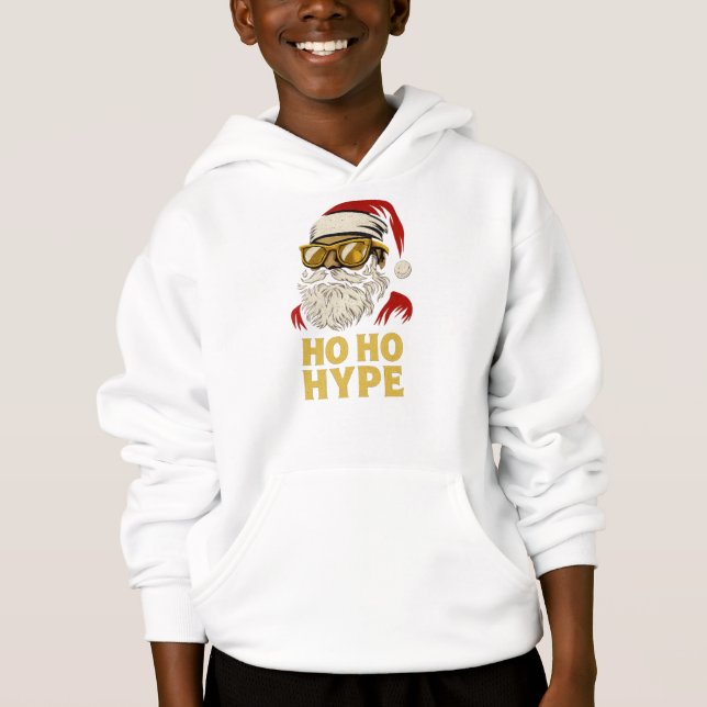 HO HO HYPE – Santa Dourado (Frente)
