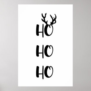 HO HO POSTER