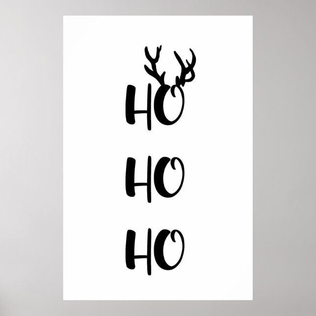 HO HO POSTER (Frente)