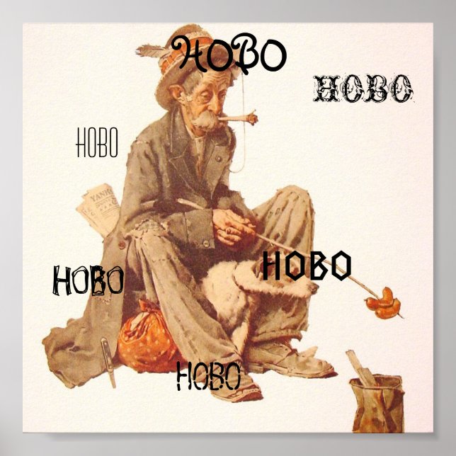 Hobo Poster (Frente)