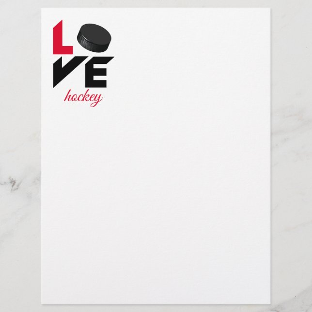Hockey com amor (Frente)