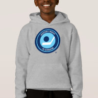 Hockey Night Retro Kids Hoodie