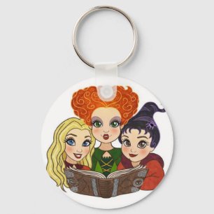 Hocus Pocus Sisters Chaveiro