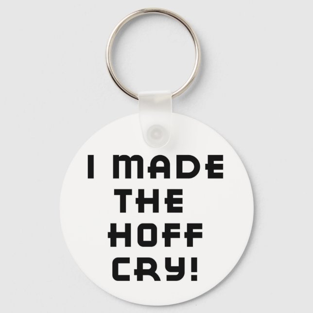 Hoff Cry Chaveiro (Frente)