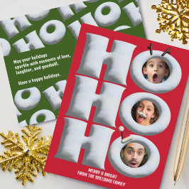 HOHOHO! Crie o seu próprio cartão de férias!