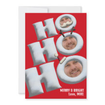 HOHOHO! Sou eu! Cartão de férias!