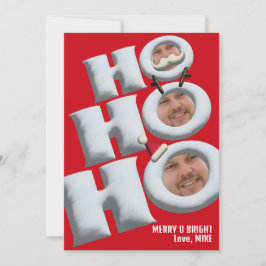 HOHOHO! Sou eu! Cartão de férias!