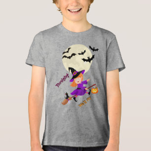 Hoje à noite, voaremos com uma camiseta de vassour