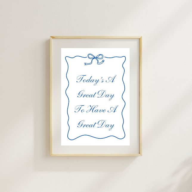 Hoje é Excelente dia para se ter um Poster de Exce (Criador carregado)