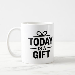 Hoje é um presente para uma xícara de café - Inspi