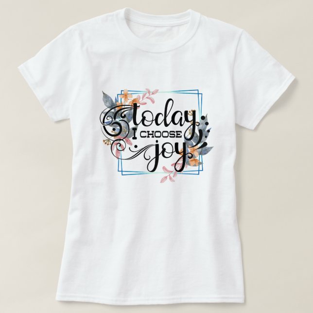 Hoje Escolho Joy Tank Top (Frente do Design)