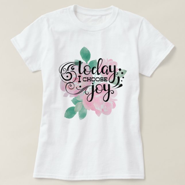 Hoje Escolho Joy Tank Top (Frente do Design)