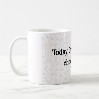 Hoje Eu Acordo E Escolho Caneca De Café Quinta