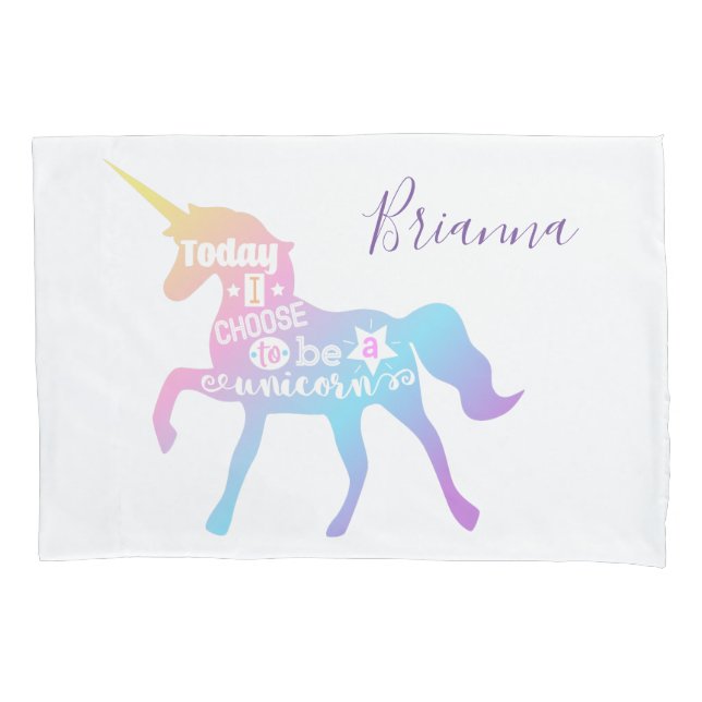 Hoje, eu escolho ser um unicórnio (Frente)