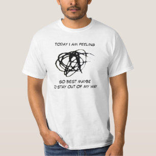 Hoje eu estou sentindo a camisa