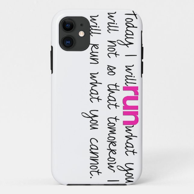 Hoje eu funcionarei capas de iphone (Verso)