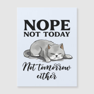 Hoje Não, Não Amanhã - Gato Sonolento