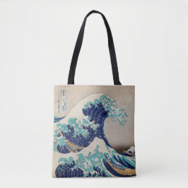 HOKUSAI 1760-1849 UKIYO IMPRESSÃO TOTE BAG