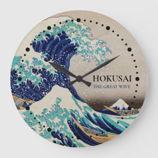 Hokusai é o relógio de parede de Excelente