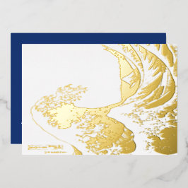 Hokusai - Feliz Ano Novo / A Grande Onda