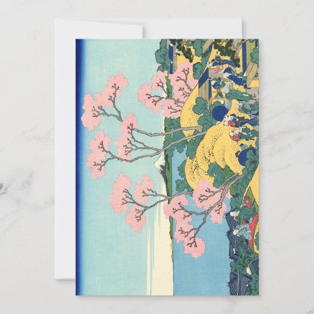 Hokusai Fuji de Gotenyama no Tōkaidō em Shin (Frente)