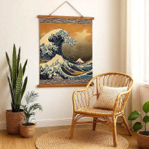 Hokusai Great Wave Off Kanagawa Vintage Japanese