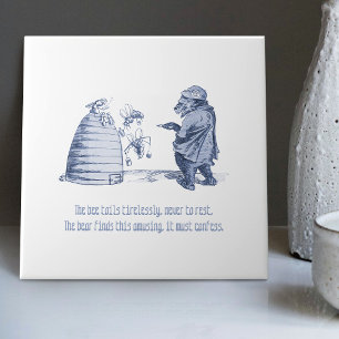 Holandês Delft Wilhelm Busch Inspirou Decoração Re