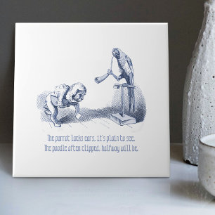 Holandês Delft Wilhelm Busch Inspirou Decoração Re