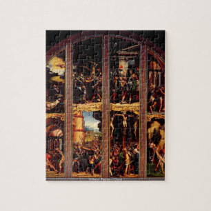 Holbein - paixão do quebra-cabeça do cristo