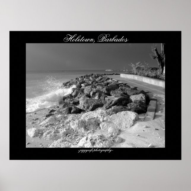 Holetown, poster Barbados (Frente)