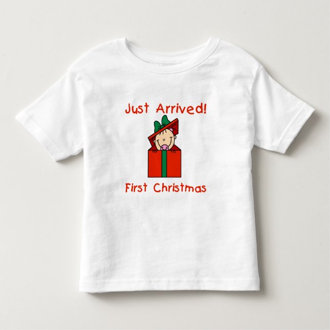 Holiday Baby Girl acabou de chegar Camisetas e pre (Frente)