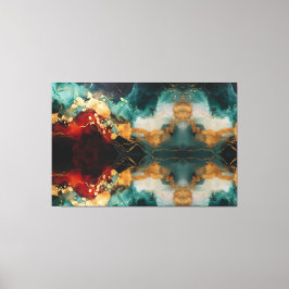 Holiday Glow Wrapped Canvas Premium Elegance