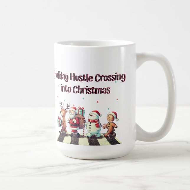 Holiday Hustle atravessa a caneca de Natal (Direita)