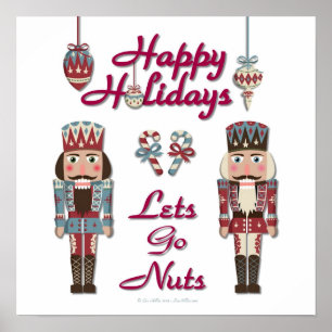 Holiday Nutcracker deixa Loucos Poster