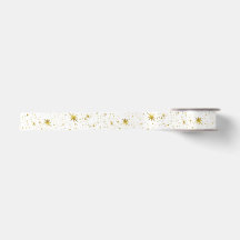 Holiday Sparkle - Estrela de Natal branca e Dourad