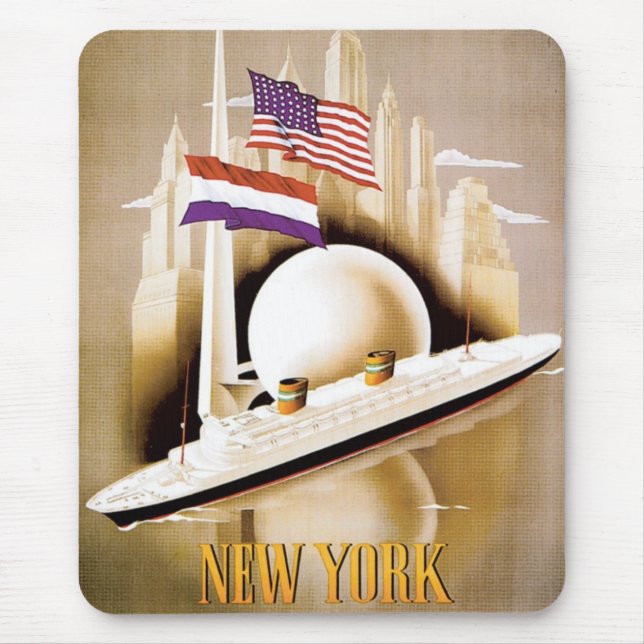 Holland America Line NY World's Fair Mousepad (Frente)