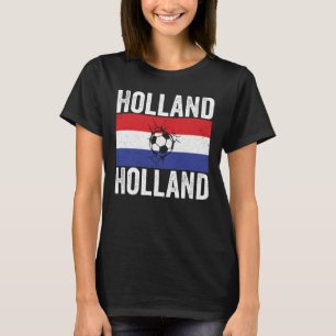 Holland Jersey Países Baixos - Camisa de futebol