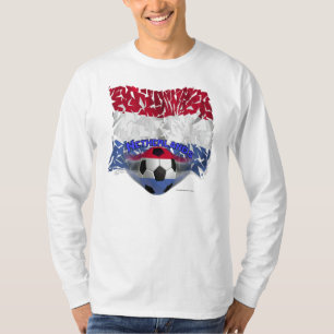 Holland quebra a camisa longa da Capa dos homens
